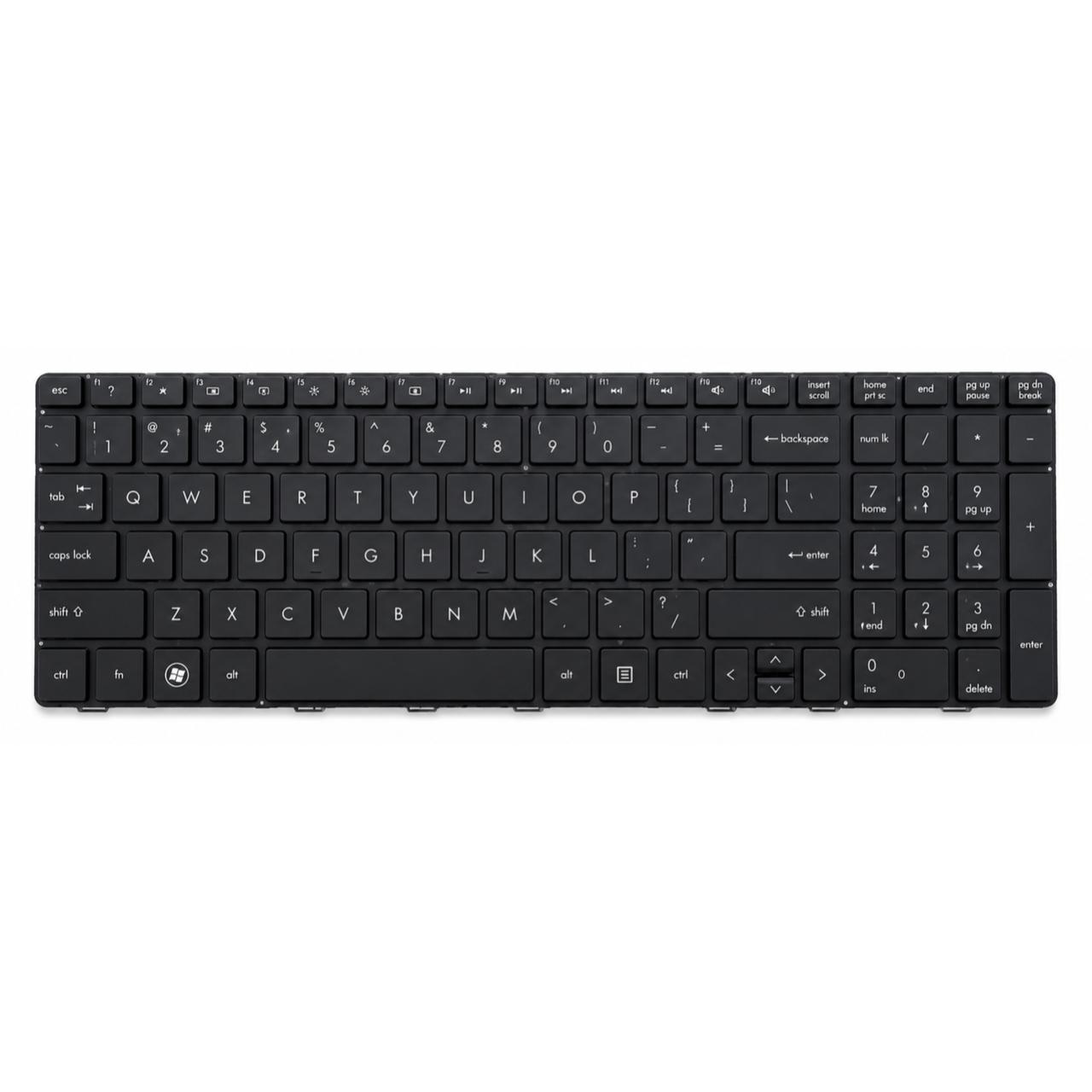 Replacement keyboard for HP ProBook 4530S, 4535S, 4730S, 4735S - 638179-DJ1, SG-45800-X2A, 6037B0059601, KBHP4530-CB, 9Z.N6MSV.001 - 12M WARRANTY