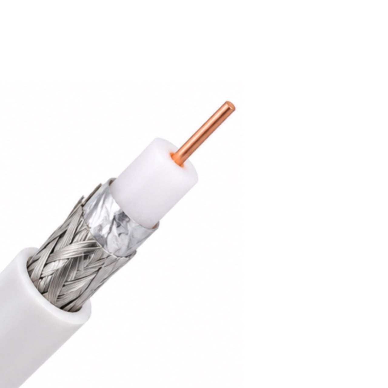 Star RG6U DStv Satellite Coaxial Cable – 100 Metres, 75 Ohm, White - Image 2