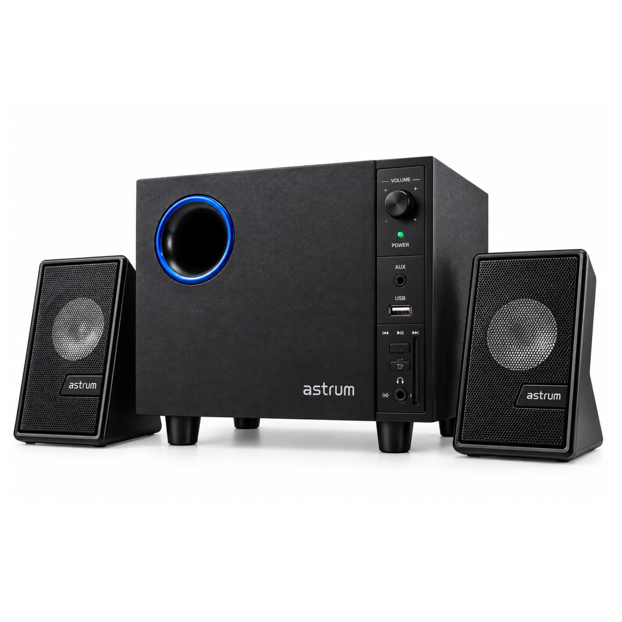 Astrum SM020 11W RMS 2.1CH Multimedia Speaker System
